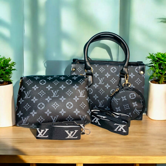 Shoulder and Crossbody Combo (Black)