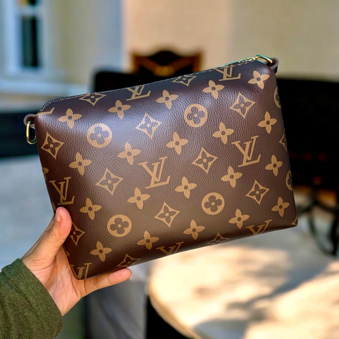 2-in-1 Crossbody and Makeup Bag