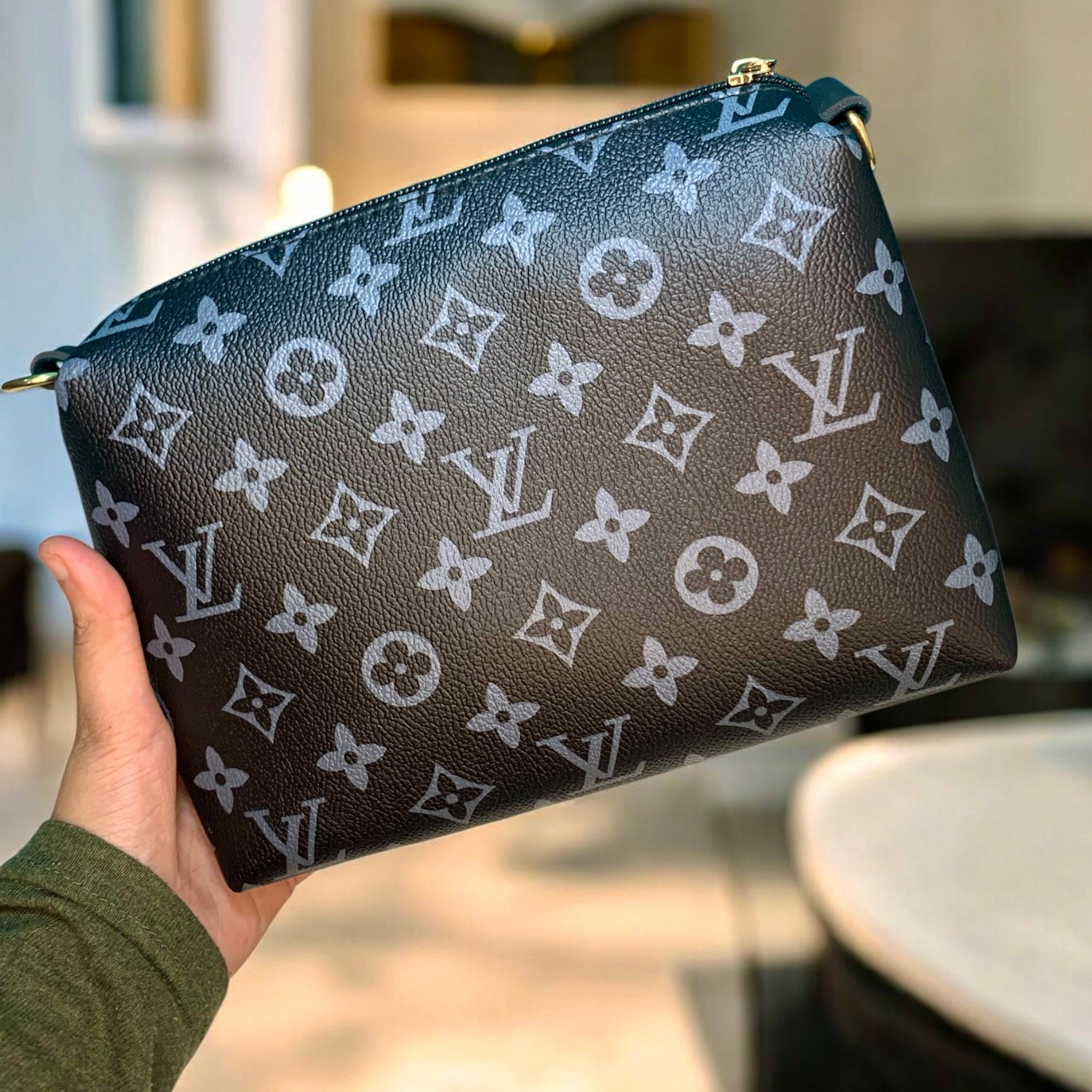 Shoulder and Crossbody Combo (Black)