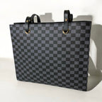 Tote Bag - Checkered Pattern - Hayaat Classics