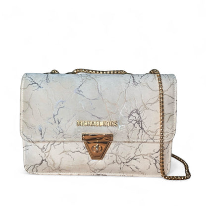 Marble Print Shoulder Bag