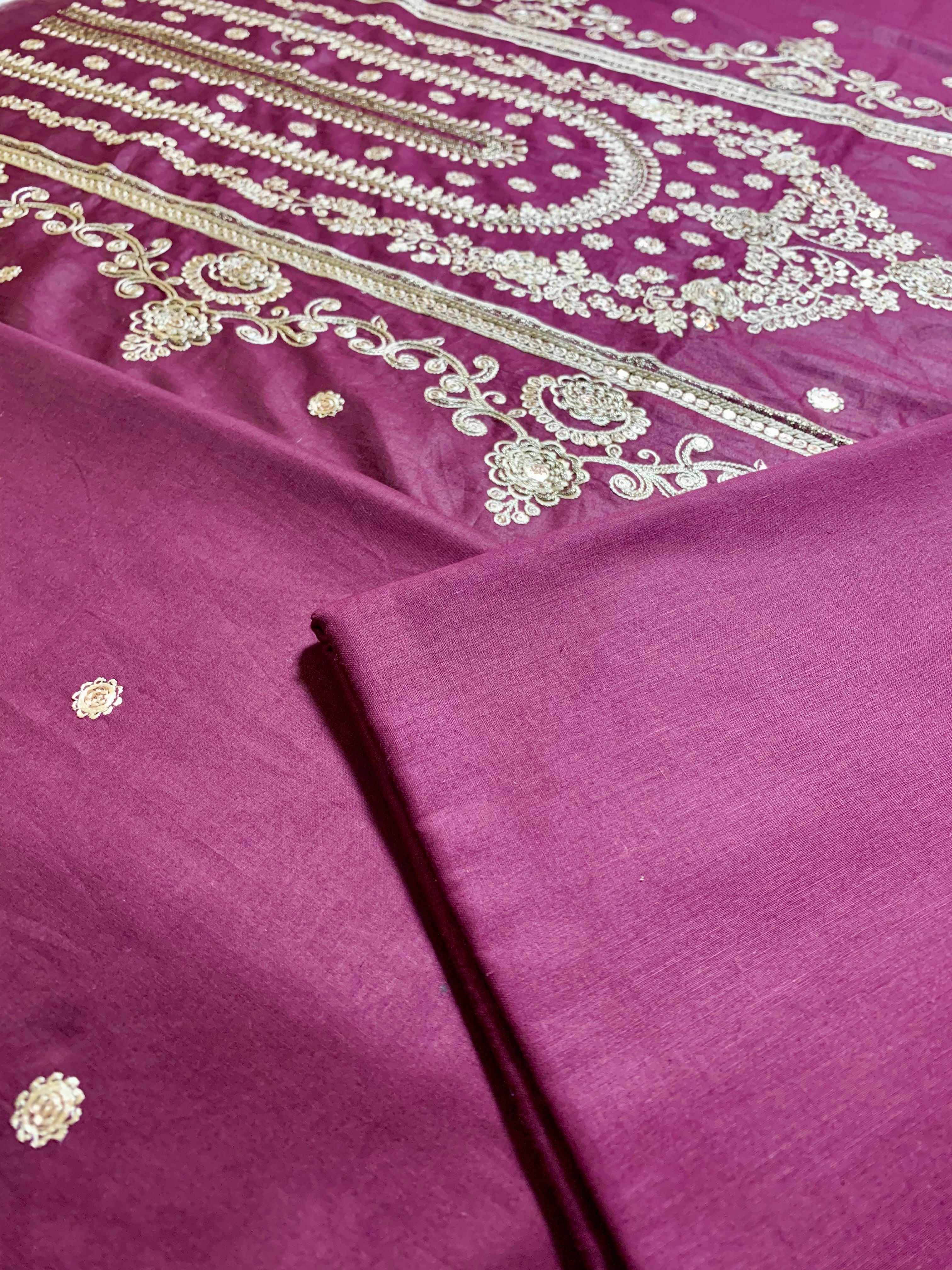 Luxury Lawn - Embroidered 2-Pc Suit - Limited Edition - HCEL02