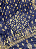 3 Pc Unstitched Lawn Suit - Printed