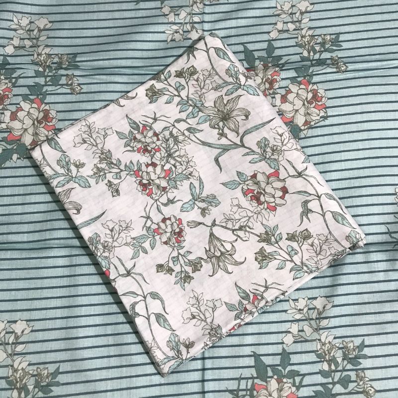 2 Pc Unstitched Lawn - HL2P06