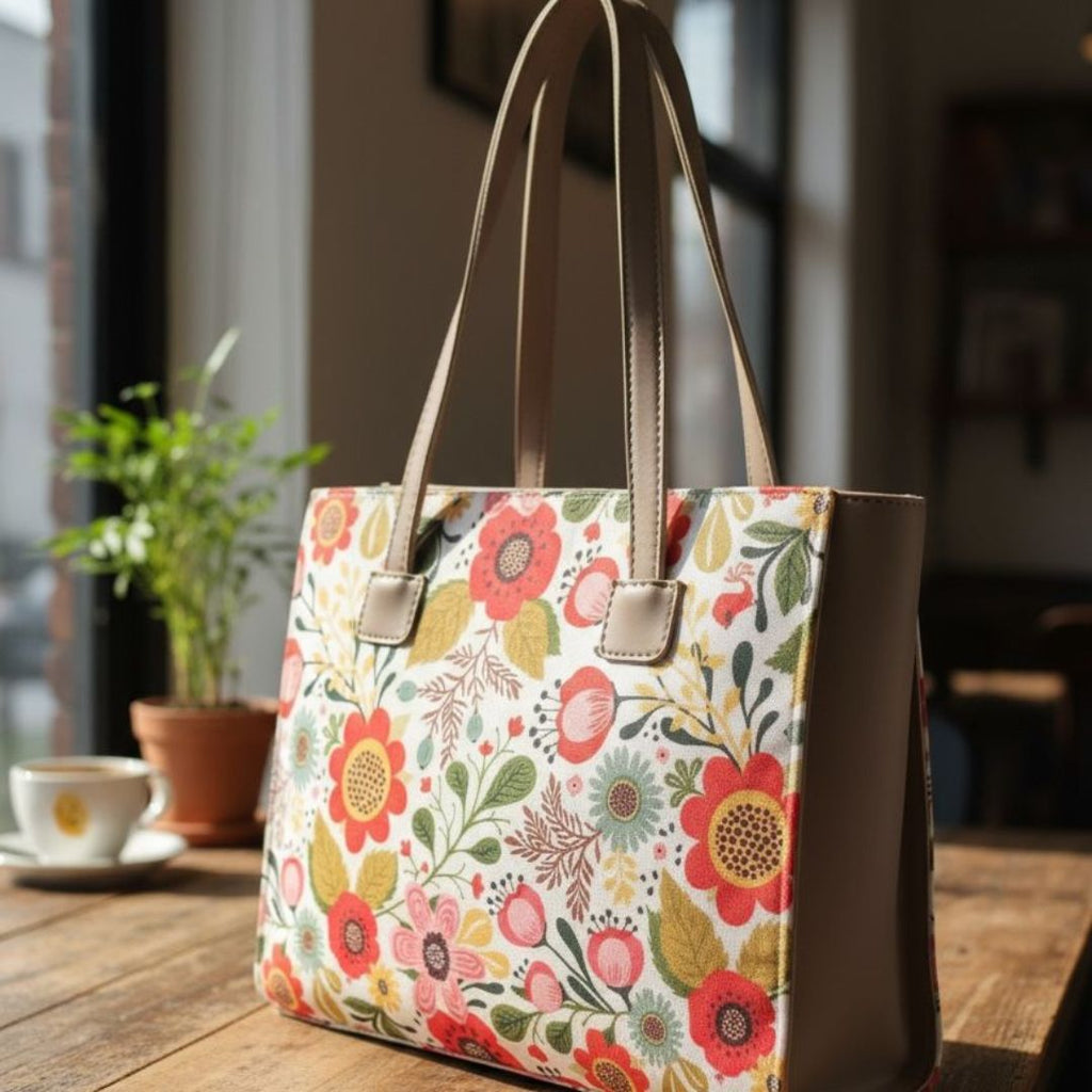 Floral Tote Bag