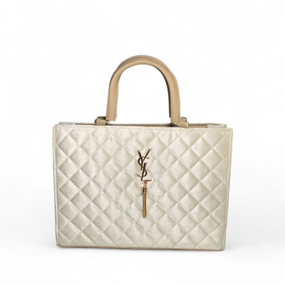 The YSL Quilted Tote Bag