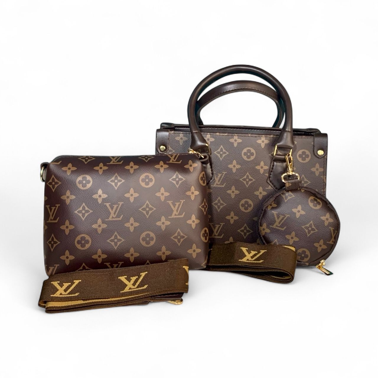 Shoulder & Crossbody Combo (Brown)